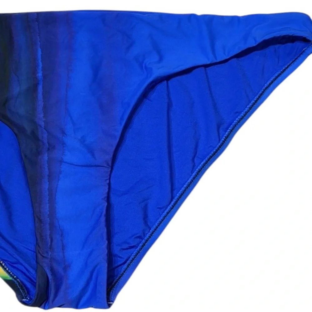 NWOT Ralph Lauren Dip-Dyed Hipster Bikini Bottom